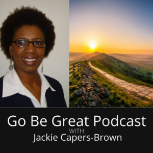 Go Be Great Podcast with Jackie Capers-Brown-logo