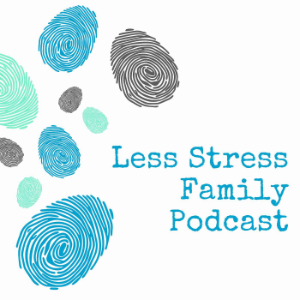 Less Stress Family Podcast-logo