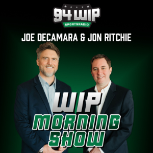94WIP Morning Show with Joe DeCamara and Jon Ritchie-logo