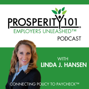 Prosperity 101 Podcast hosted by Linda J Hansen-logo