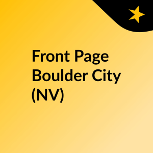 Front Page Boulder City (NV)