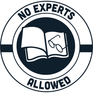 No Experts Allowed-logo
