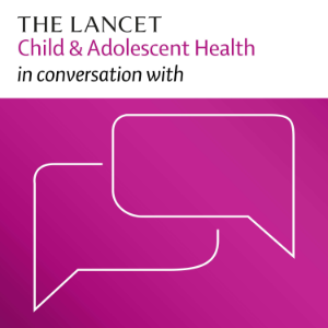 The Lancet Child & Adolescent Health in conversation with-logo