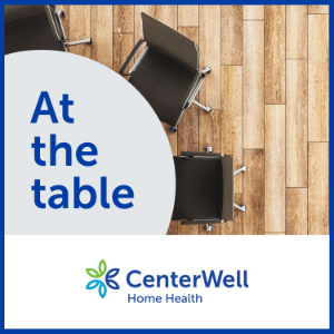 CenterWell Home Health's At the Table-logo