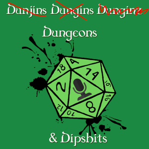 Dungeons & Dipshits-logo