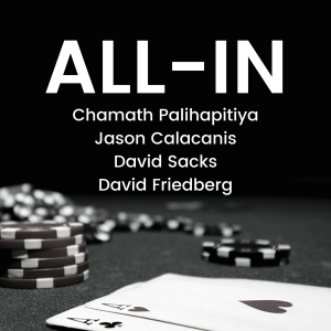 All-In with Chamath, Jason, Sacks & Friedberg-logo