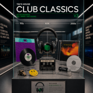 Tez’s House Club Classics — 90s & 00s House, Trance & Techno-logo