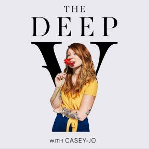 the deep v with casey-jo-logo