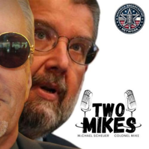 Two Mikes with Dr Michael Scheuer and Col Mike-logo