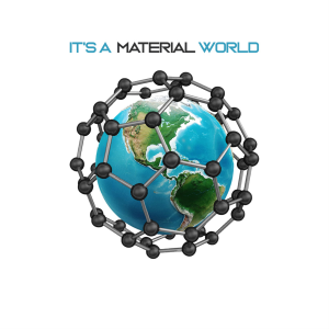 It's a Material World-logo
