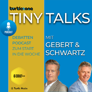 Turtlezone Tiny Talks - 20 Minuten Zeigeist-Debatten mit Gebert und Schwartz-logo