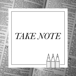 Take Note Podcast-logo