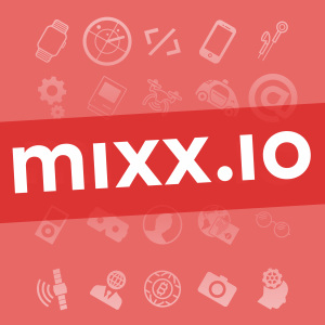 mixx.io, podcast diario de tecnologia-logo