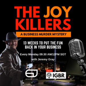 The Joy Killers - A business murder Mystery.-logo