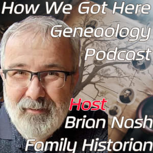 How We Got Here Genealogy - Because Every Family Has a Story-logo