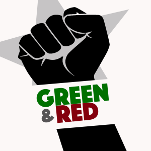 Green & Red: Podcasts for Scrappy Radicals-logo