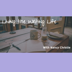 Living The Writing Life Podcast with Nancy Christie-logo