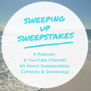 Sweeping Up Sweepstakes Podcast: How To Win Sweepstakes, How To Win Contests & How To Win Giveaways!-logo
