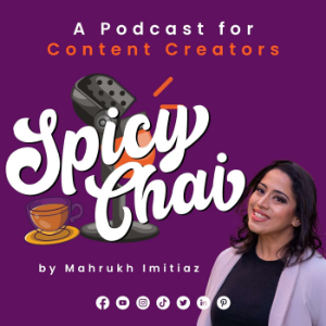 Spicy Chai - A Podcast for Content Creators-logo