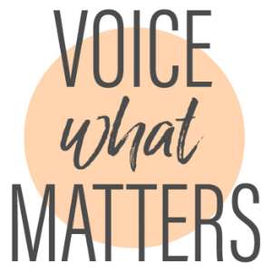 Voice what Matters: the Podcast-logo