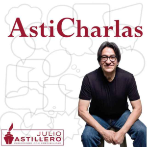 Asticharlas con Julio Astillero-logo