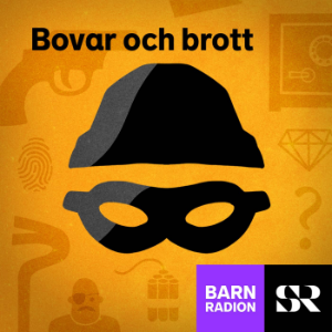 Bovar och brott i Barnradion-logo