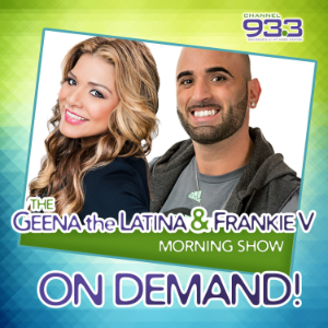 Geena the Latina & Frankie V Morning Show-logo