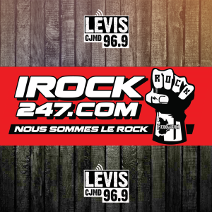 IROCK24/7 | CJMD 96,9 FM LEVIS | L'ALTERNATIVE RADIOPHONIQUE-logo