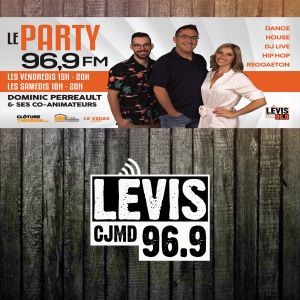 Le Party 969 | CJMD 96,9 FM LEVIS | L'ALTERNATIVE RADIOPHONIQUE-logo