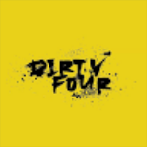 The Dirty Four Podcast-logo