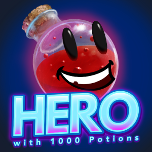 Hero With 1000 Potions-logo