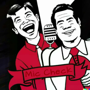 Mic Check with Friends-logo