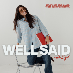 well said with Syd-logo