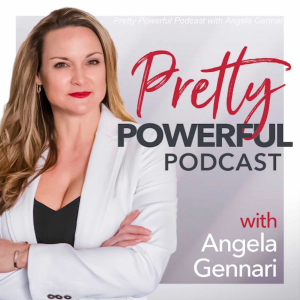 Pretty Powerful Podcast with Angela Gennari-logo