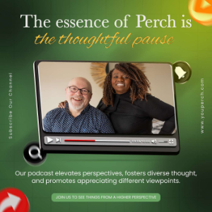Perch "The Thoughtful Pause Podcast"-logo