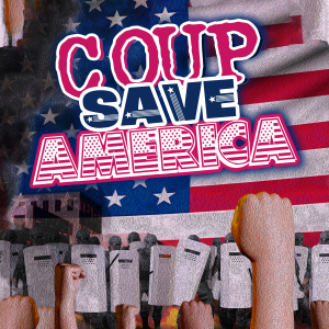 Coup Save America-logo