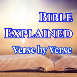 Bible Explained Verse by Verse-logo