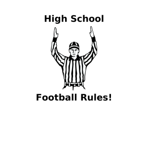 High School Football RULES!-logo