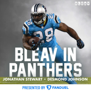 Bleav in Carolina Panthers-logo