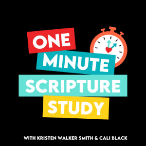 One Minute Scripture Study: A Come Follow Me Podcast-logo