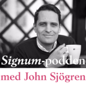 Signumpodden med John Sjogren-logo