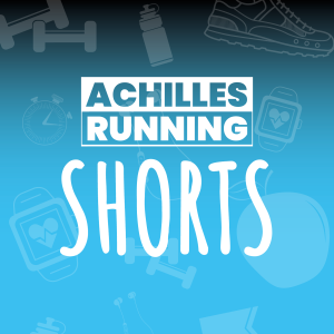 ACHILLES RUNNING Shorts-logo
