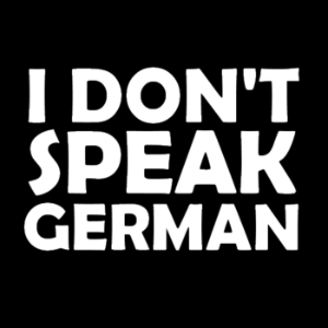 I Don't Speak German-logo