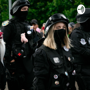 Police brutality: from paper to parole-logo