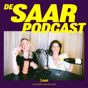 De Saarpodcast. 50+ maar nog lang niet dood-logo