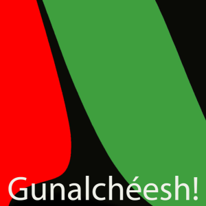 "Gunalchéesh!"-logo