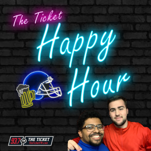 Happy Hour - 93.7 The Ticket KNTK-logo