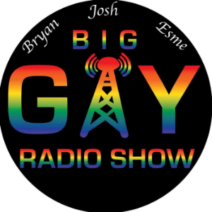Josh, Bryan, and Esme's Big Gay Radio Show-logo