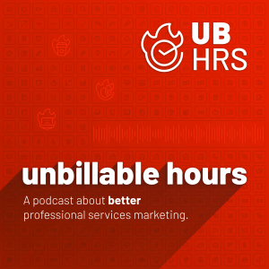 unbillable hours - a podcast about better professional services marketing-logo