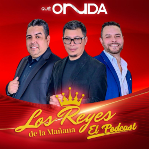 LOS REYES DE LA MANANA con Cesar Garcia Radio , Chele Gonzalez y Gustavo el Boliviano .-logo